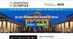 Desktop Screenshot of historyolympiad.com